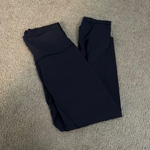 blue/ purple lulu lemon leggings